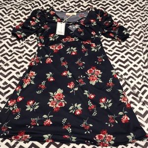 women’s floral dress